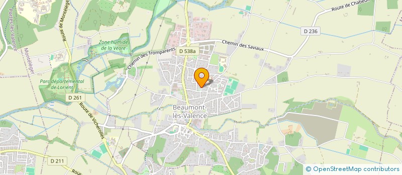 localisation de l'entreprise MAPILUCHA4226 à BEAUMONT-LES-VALENCE