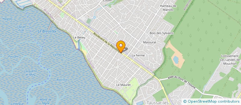 localisation de l'entreprise MAPIMELOZA  ANDERNOS-LES-BAINS