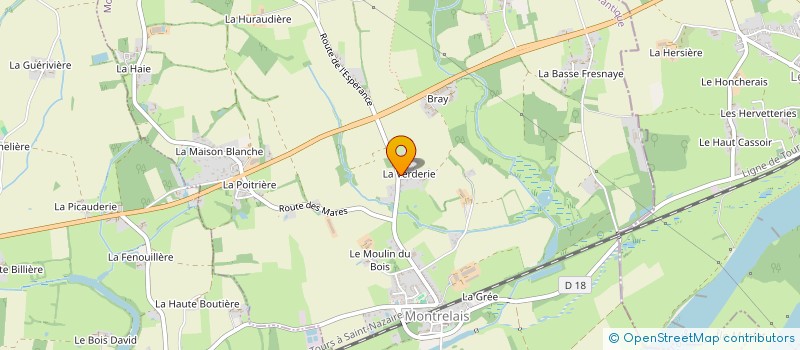 localisation de l'entreprise MAPIMO  MONTRELAIS