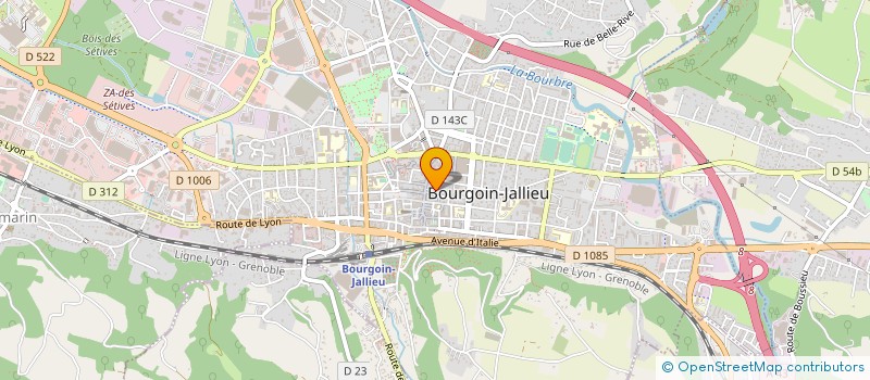 localisation de l'entreprise MAPIPA à BOURGOIN-JALLIEU