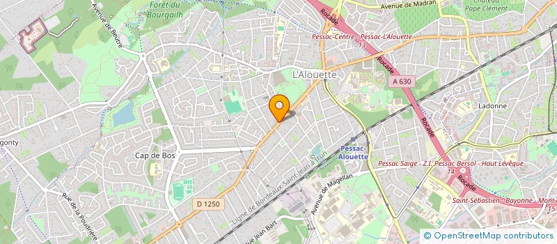 localisation de l'entreprise MAPISICA  PESSAC