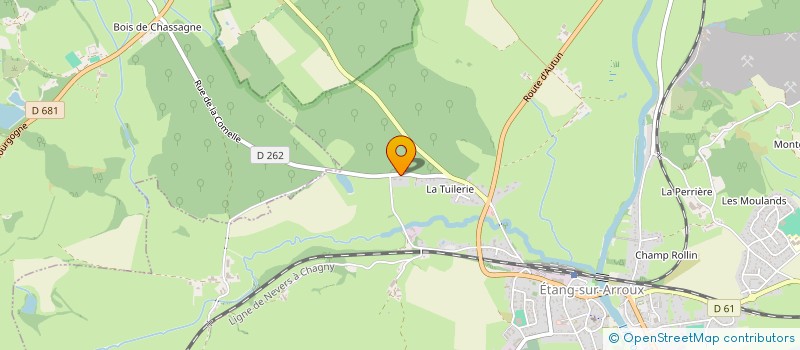 localisation de l'entreprise MAPIVERO  ETANG-SUR-ARROUX