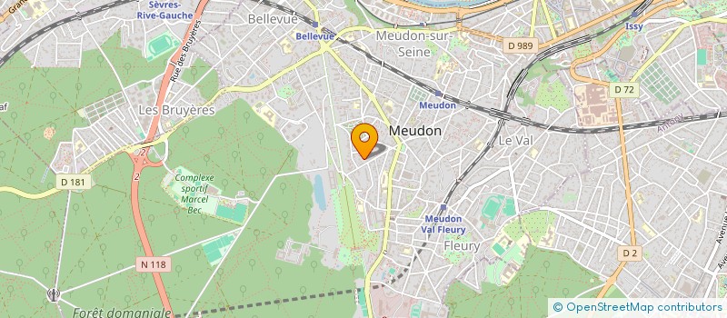 localisation de l'entreprise MAPJEM EXECUTIVE SEARCH à MEUDON