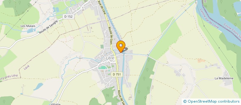 localisation de l'entreprise MAPLACE  LERE