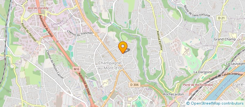 localisation de l'entreprise MAPLE  CHAMPAGNE-AU-MONT-D'OR