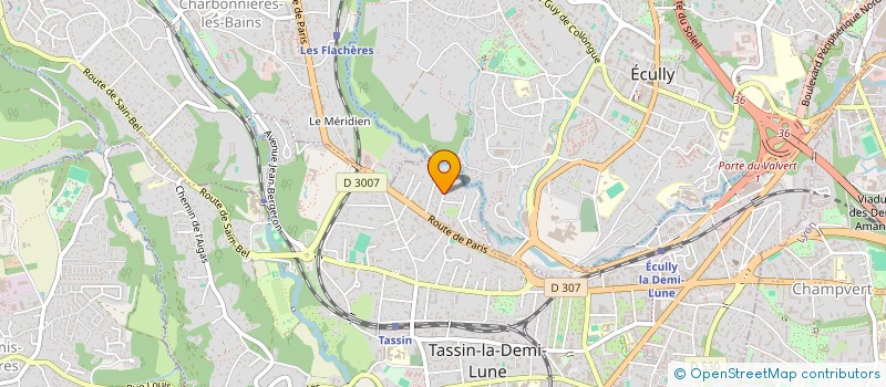 localisation de l'entreprise MAPLE ADVISORY  TASSIN-LA-DEMI-LUNE