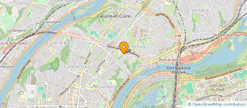 localisation de l'entreprise MAPLE COACHING  CALUIRE-ET-CUIRE