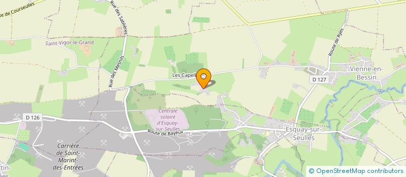 localisation de l'entreprise MAPLE EVENTS  VIENNE-EN-BESSIN