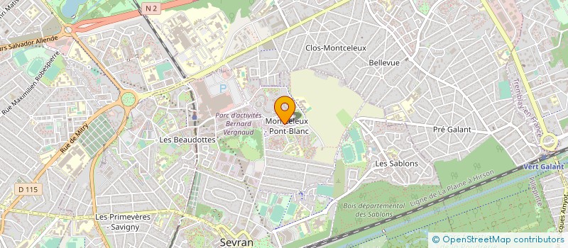 localisation de l'entreprise MAPLIC à SEVRAN