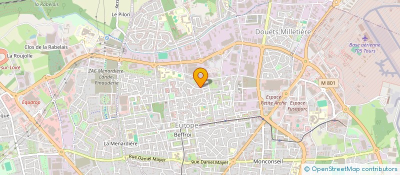 localisation de l'entreprise MAPO  TOURS