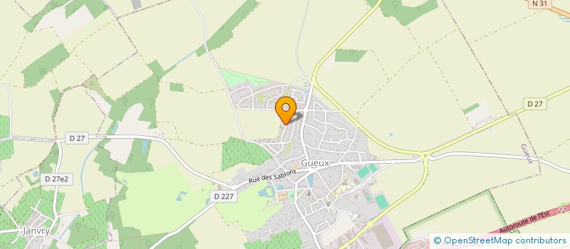 localisation de l'entreprise MAPO INVEST 15  GUEUX