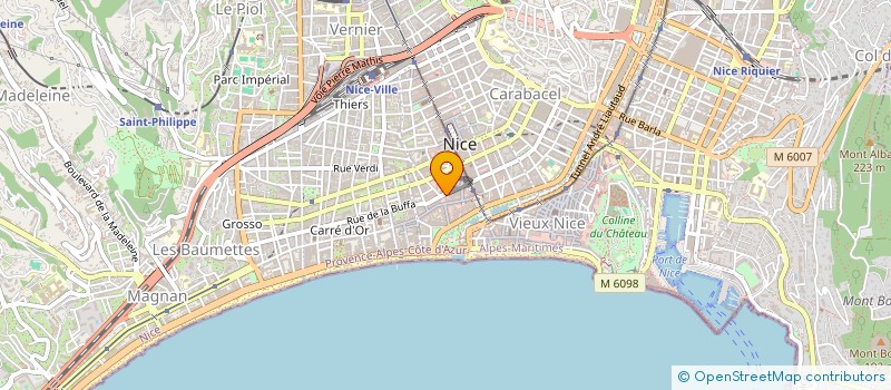 localisation de l'entreprise MAPOFA à NICE