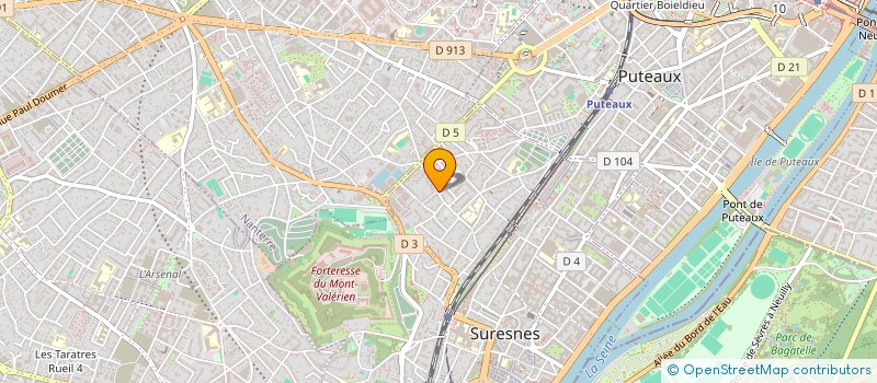 localisation de l'entreprise MAPOFO à SURESNES