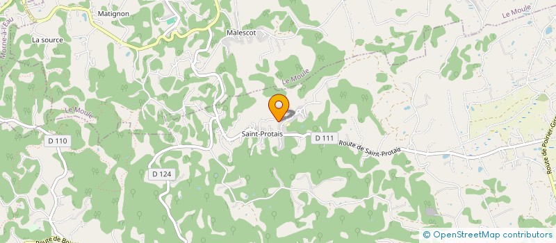 localisation de l'entreprise MAPOLIN DE LA REBERDIERE à SAINTE-ANNE