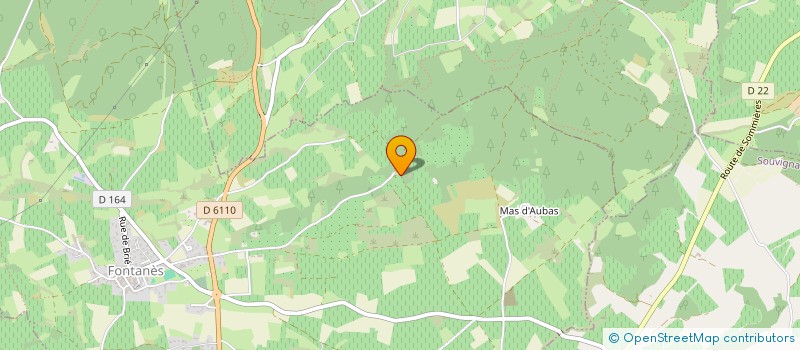 localisation de l'entreprise MAPOU  FONTANES