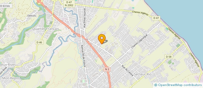 localisation de l'entreprise MAPOUL à SAINT-ANDRE