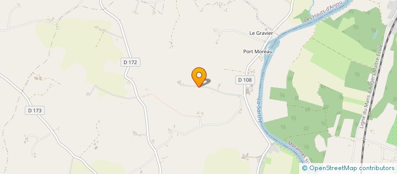 localisation de l'entreprise MAPP BRETAGNE  LES HAUTS-D'ANJOU