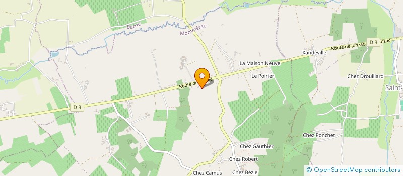localisation de l'entreprise MAPPAS  MONTMERAC
