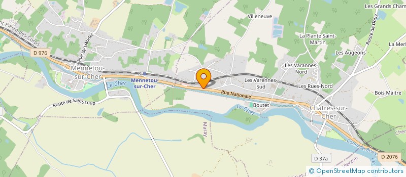 localisation de l'entreprise MAPPEMONDEHORIZON à CHATRES-SUR-CHER