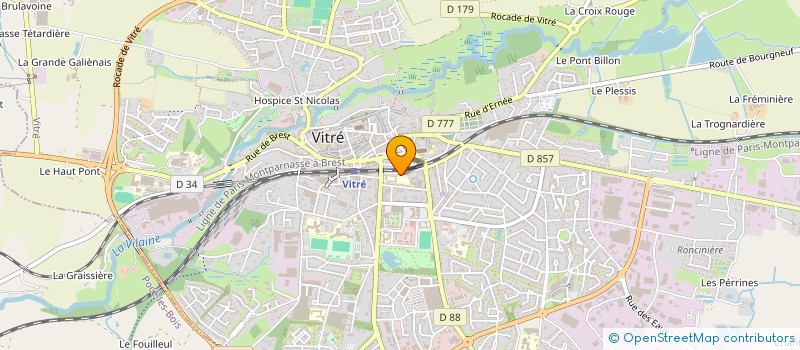 localisation de l'entreprise MAPPEO à VITRE