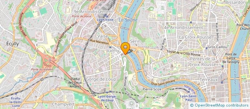 localisation de l'entreprise MAPRO  LYON