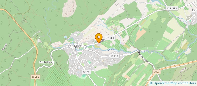 localisation de l'entreprise MAPROBAT  LES MATELLES