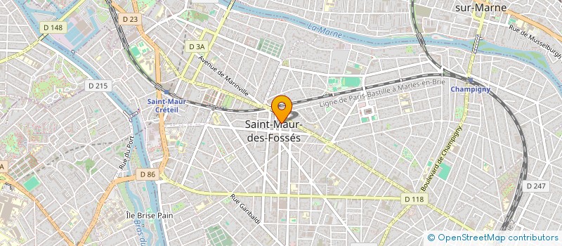 localisation de l'entreprise MAPRODIS à SAINT-MAUR-DES-FOSSES