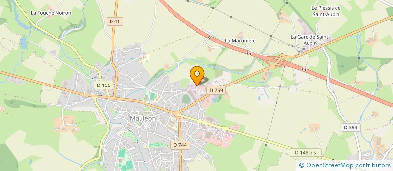 localisation de l'entreprise MAPROTEC à MAULEON