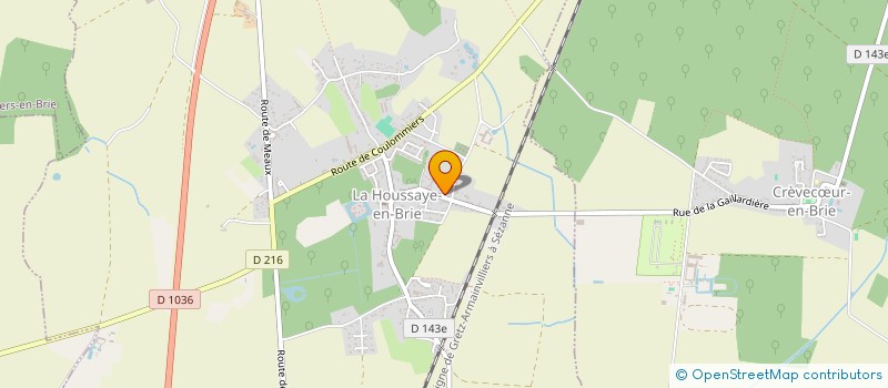 localisation de l'entreprise MAPS à LA HOUSSAYE-EN-BRIE