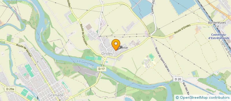 localisation de l'entreprise MAPS  ONDES