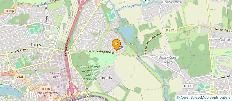 localisation de l'entreprise MAPS ACTIONS  SAINT-THIBAULT-DES-VIGNES