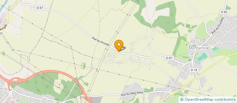 localisation de l'entreprise MAPS CONSEIL  MONTAMISE