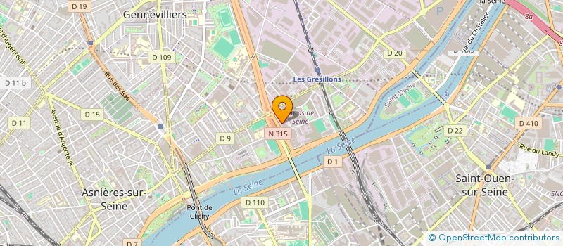 localisation de l'entreprise MAPS REALISATION à LEVALLOIS-PERRET