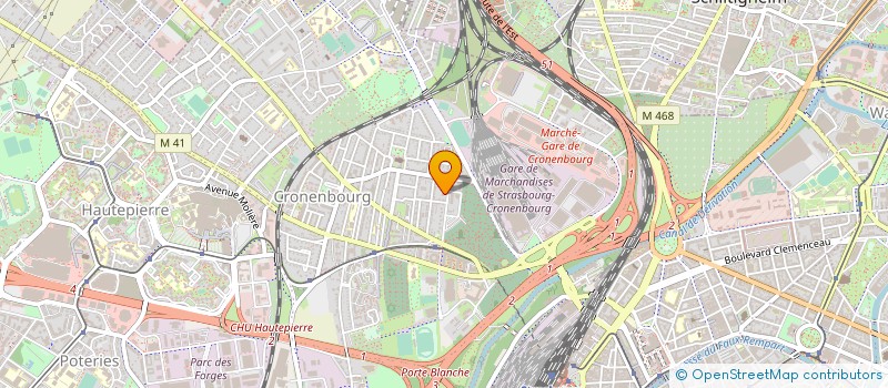 localisation de l'entreprise MAPSE  STRASBOURG