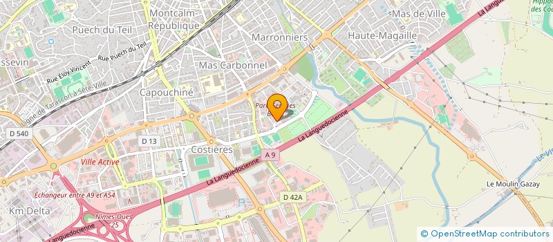 localisation de l'entreprise MAPSTRATEGIE à NIMES