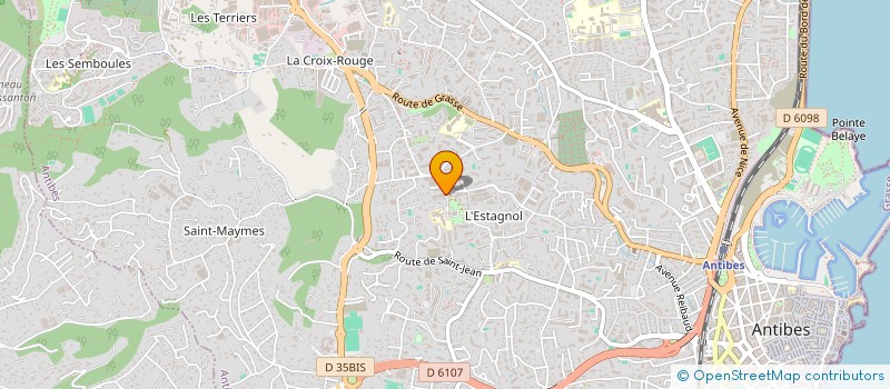 localisation de l'entreprise MAPSUP  ANTIBES