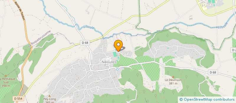 localisation de l'entreprise MAPYVA à NEOULES