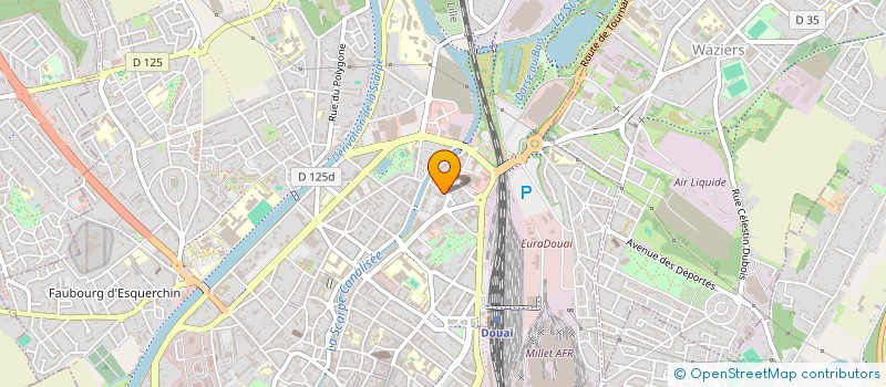 localisation de l'entreprise MAQ 107 à DOUAI