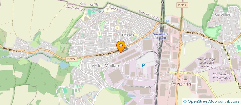 localisation de l'entreprise MAQARTIM à MARLY-LA-VILLE