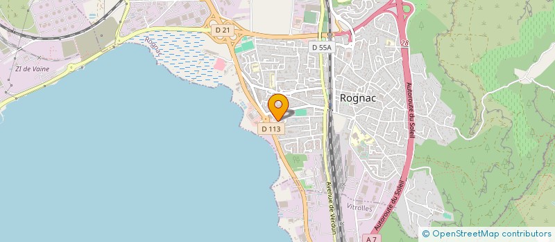 localisation de l'entreprise MAQFLAU  ROGNAC