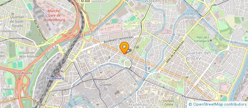 localisation de l'entreprise MAQJA  STRASBOURG