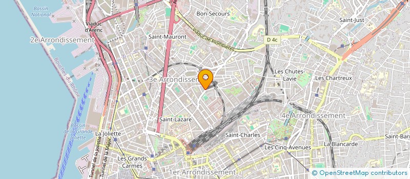 localisation de l'entreprise MAQNET à MARSEILLE