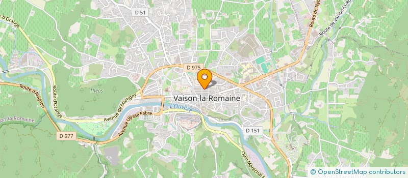 localisation de l'entreprise MAQUEBA  VAISON-LA-ROMAINE