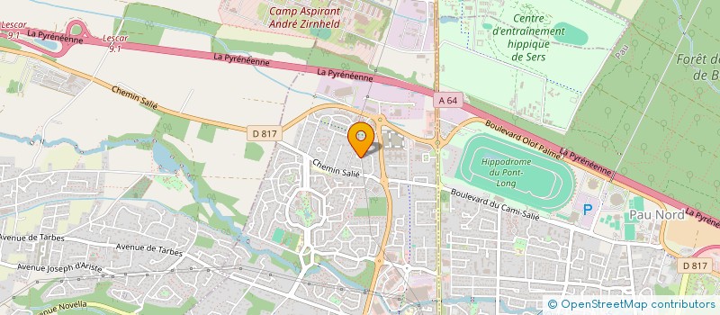 localisation de l'entreprise MAQUENTEK à LONS