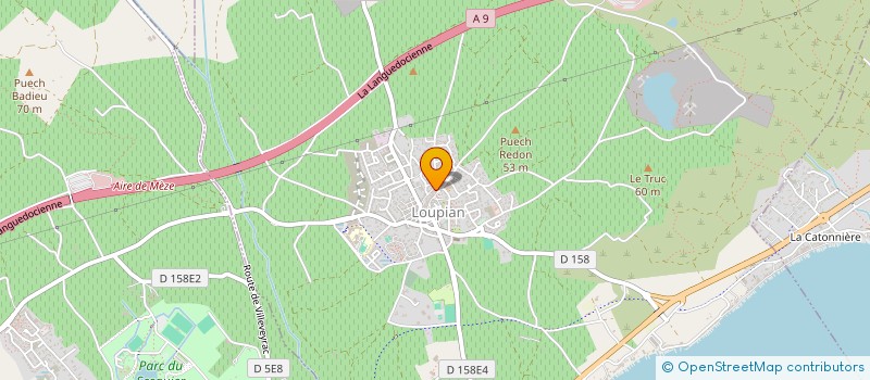 localisation de l'entreprise MAQUENZO  LOUPIAN