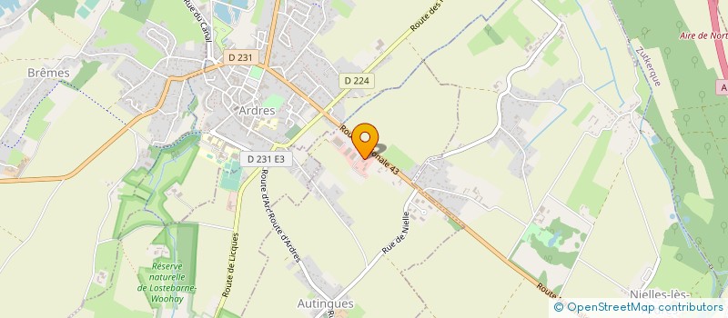 localisation de l'entreprise MAQUET ET FILS à NIELLES-LES-ARDRES