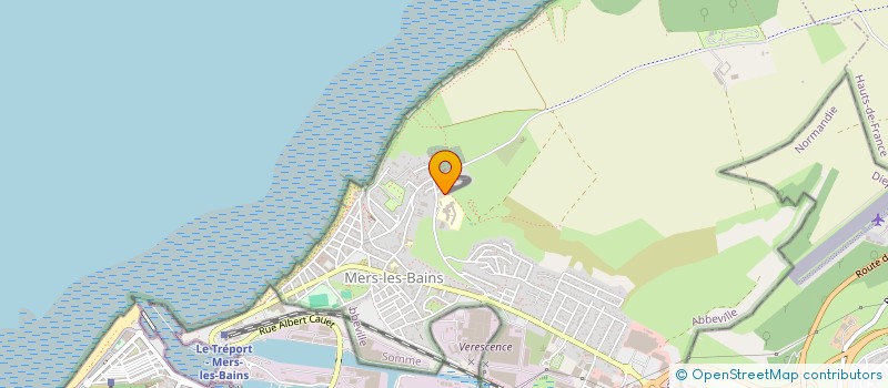 localisation de l'entreprise MAQUET ET FILS  MERS-LES-BAINS