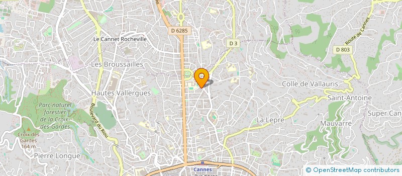 localisation de l'entreprise MAQUETTES FORNARA  CANNES