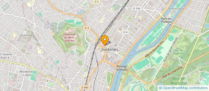localisation de l'entreprise MAQUETTISTES REUNIS SURESNES à SURESNES