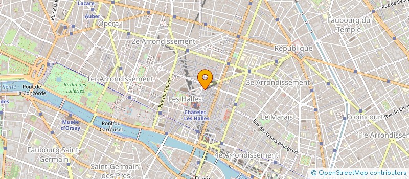 localisation de l'entreprise MAQUIDERM à PARIS